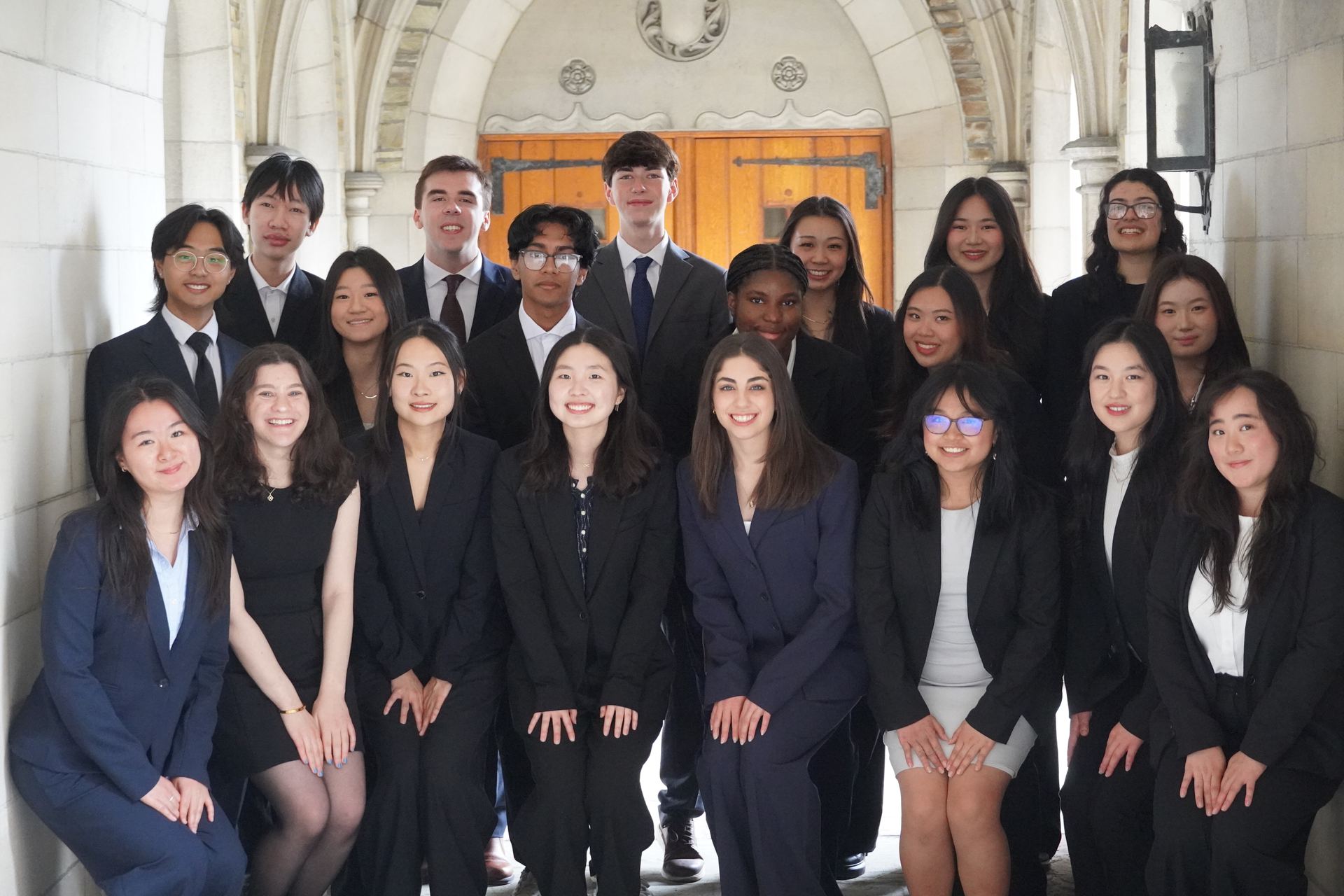 APPS members gathered together in formal attire